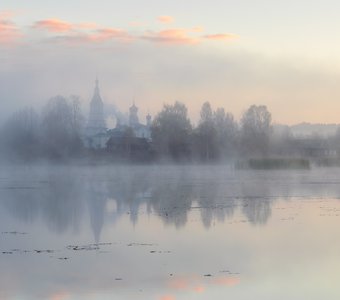 Акварельное осеннее утро