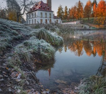 Приоратский парк в октябре