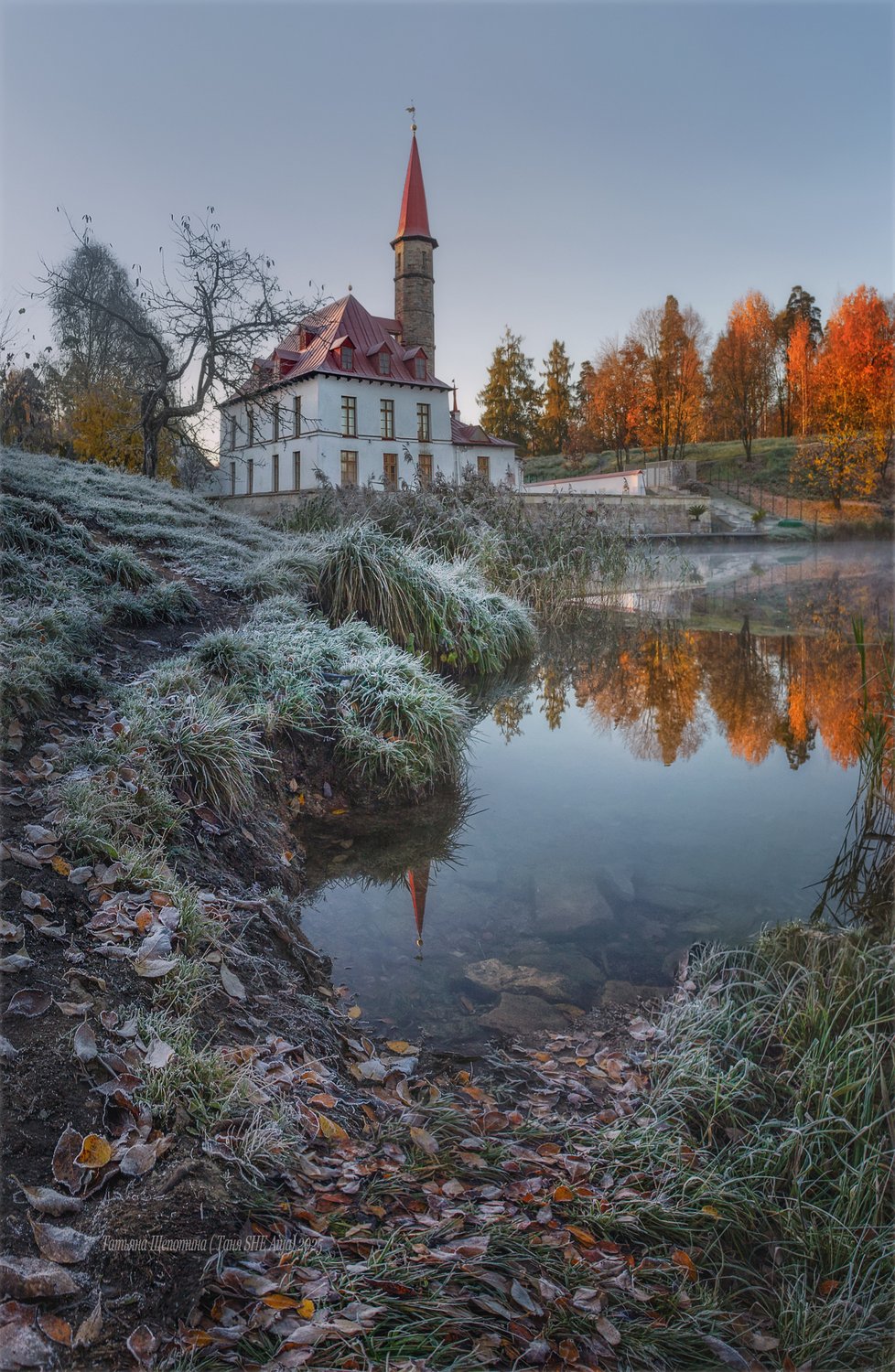 Приоратский парк в октябре