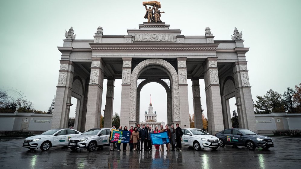 В России стартовал автопробег «Дорогами победы»