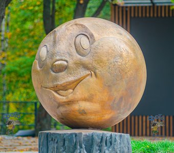 скульптура Колобка. город Курск