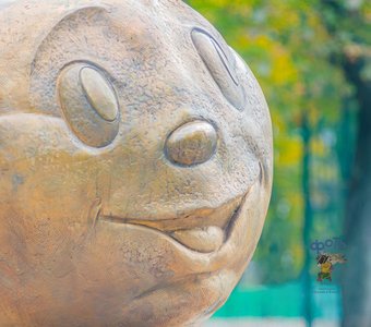 скульптура Колобка. город Курск