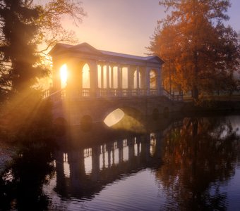 октябрьское утро...