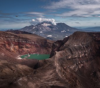 Вулкан Горелый. Камчатка