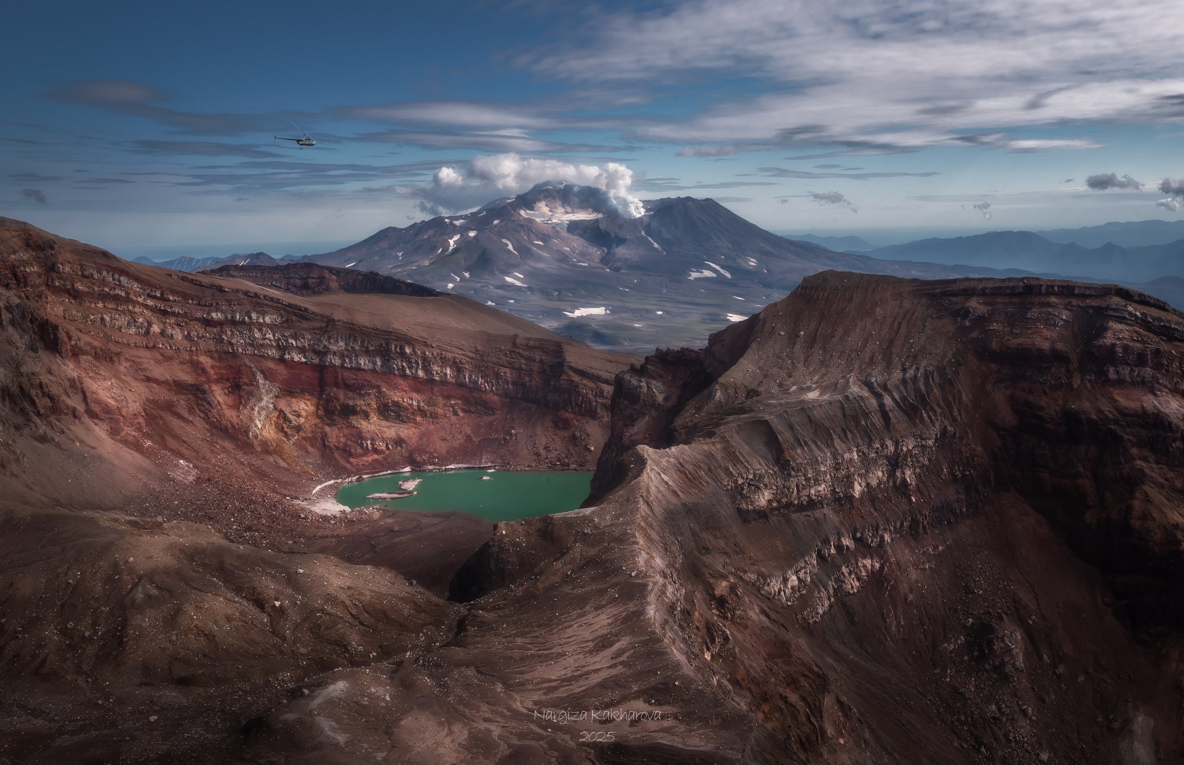 Вулкан Горелый. Камчатка
