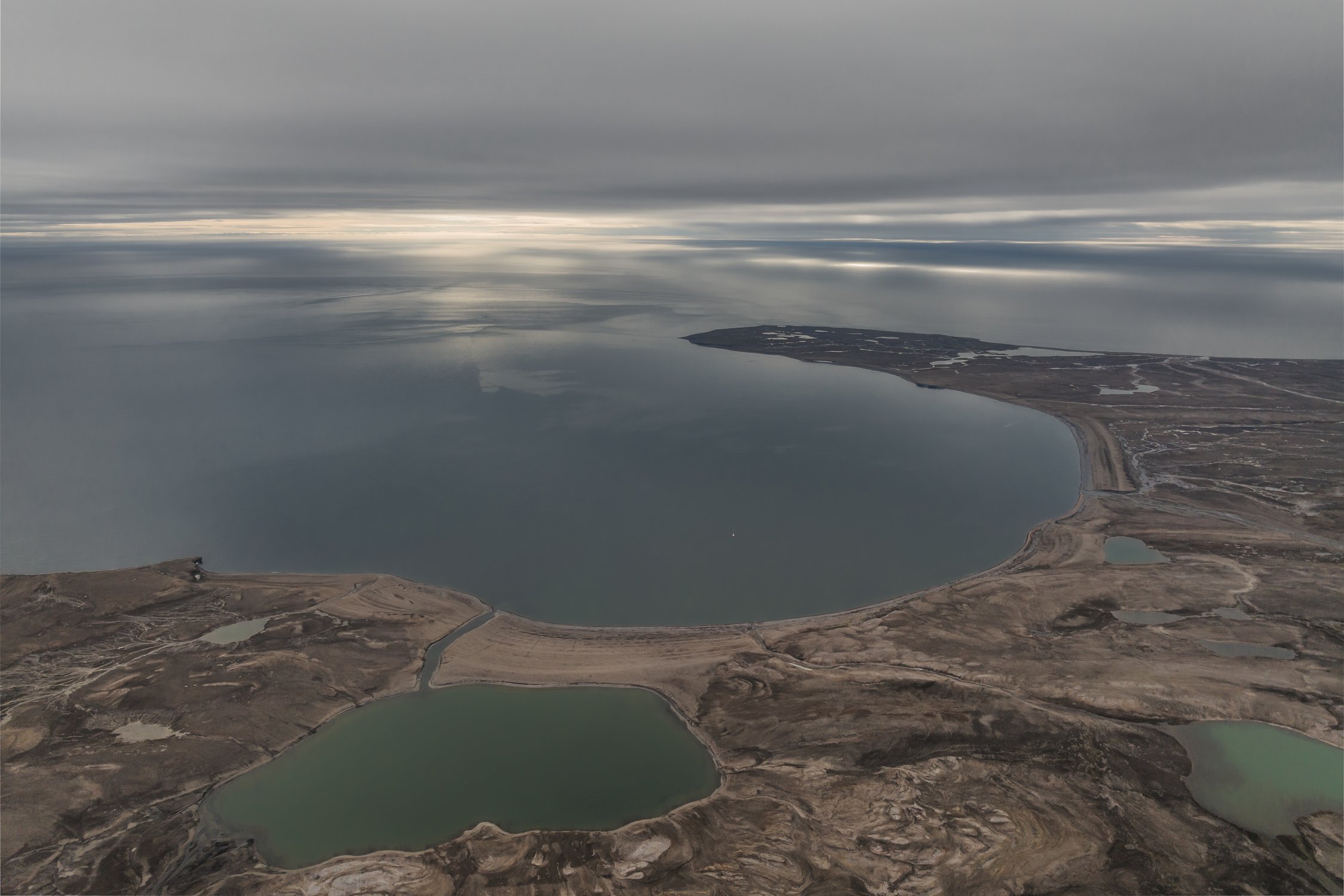 Залив Ледяная гавань, мыс Спорый Наволок, Новая Земля
