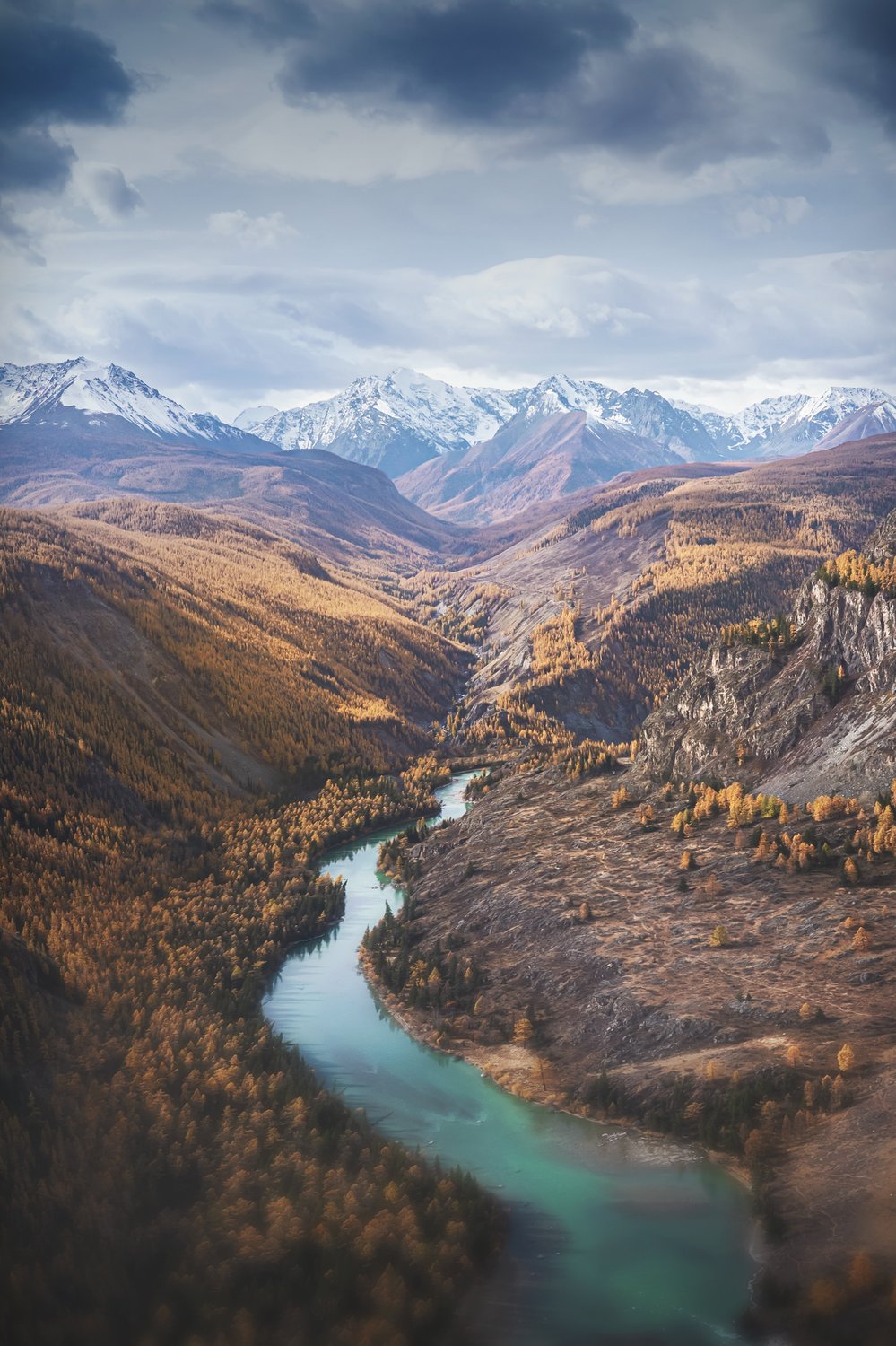 Осень на Алтае. Курайский хребет