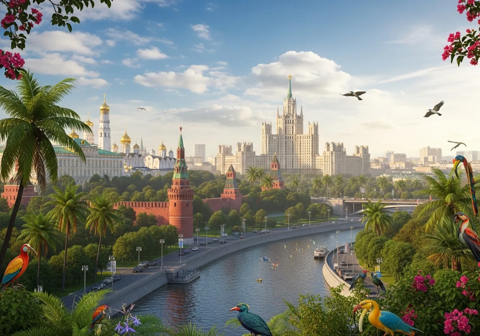 Москве предсказали тропический климат через 50 лет