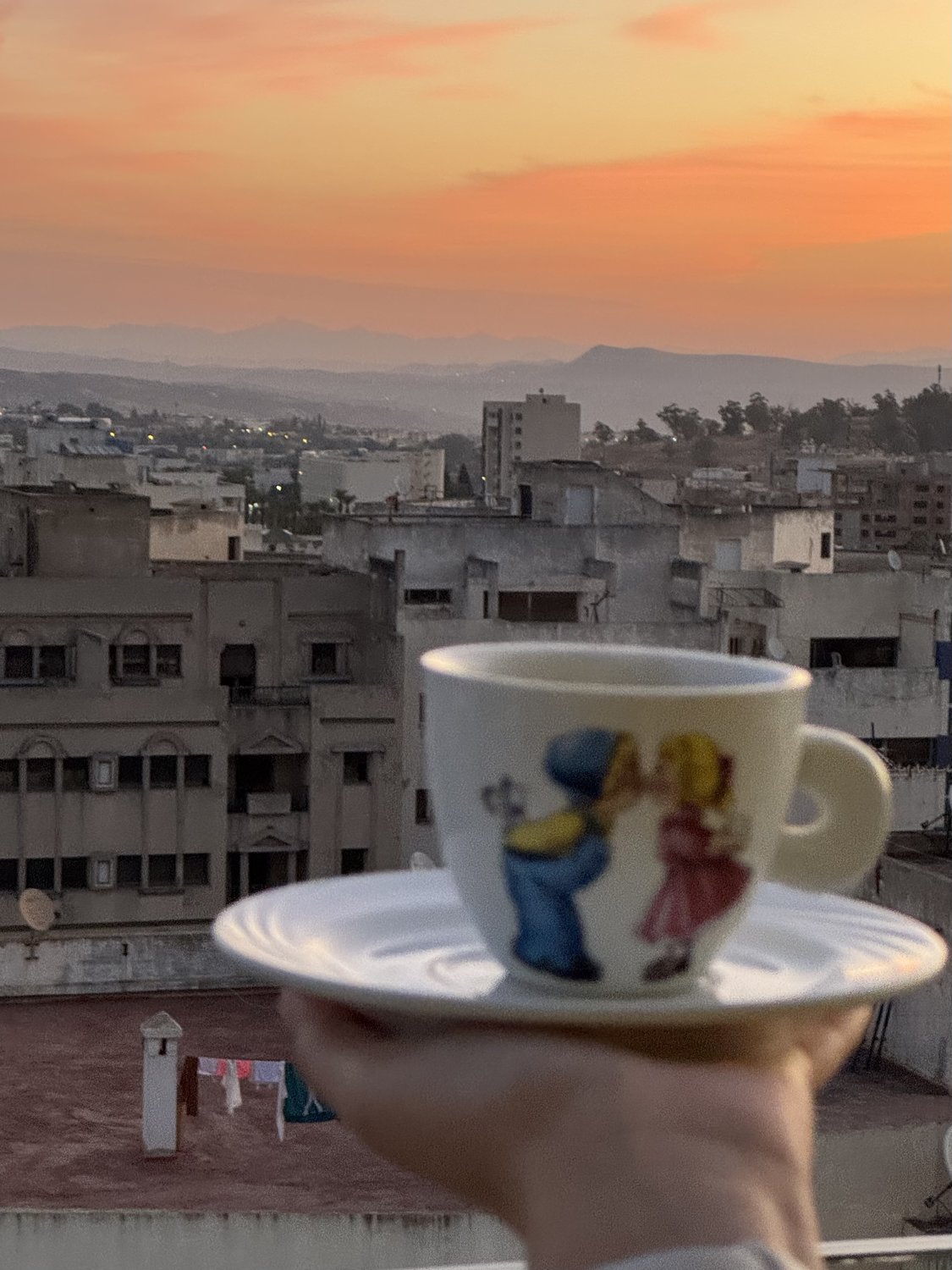 Кофе на рассвете в Фесе, Марокко