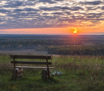 Место для созерцания рассветов