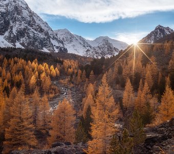 В ущелье Актру