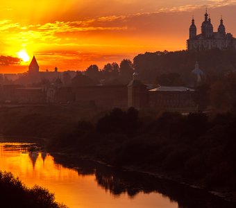 Рассвет в Смоленске
