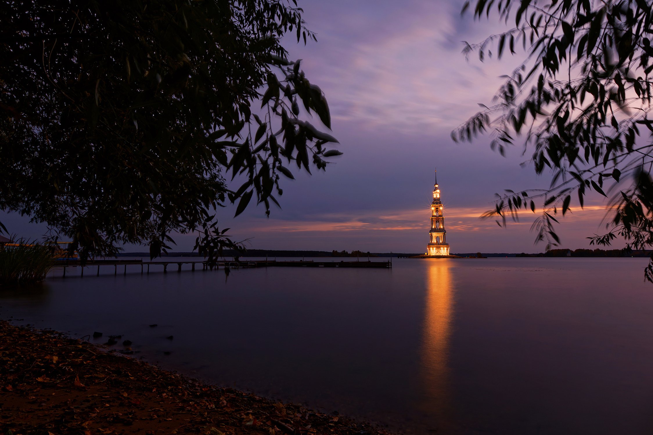 Утро в Калязине