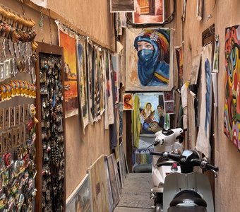 Где-то в Медине Марракеша