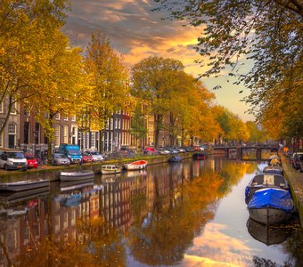 осенний Амстердам...