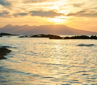 Закат над Японией