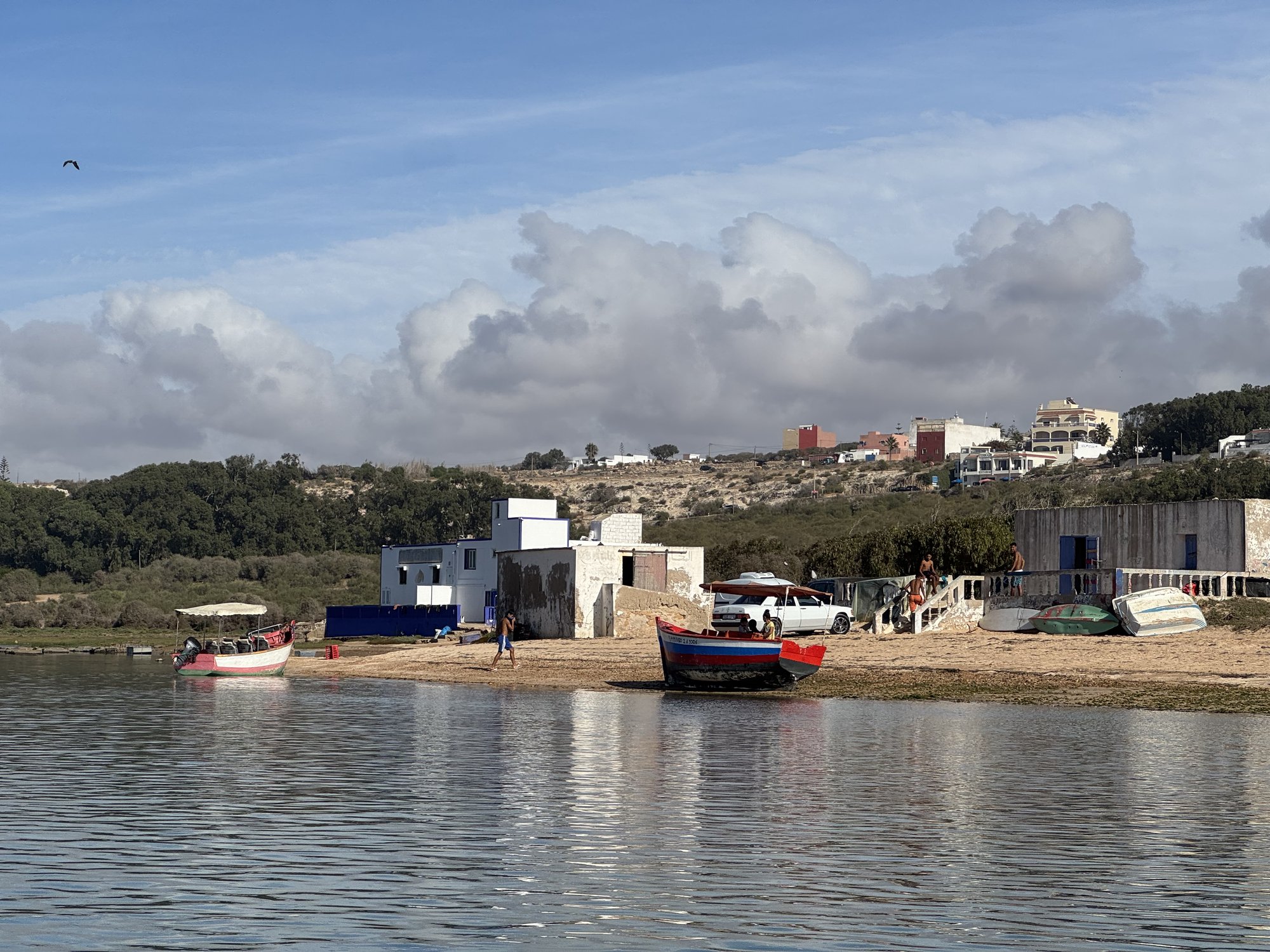 На устричной ферме в Марокко