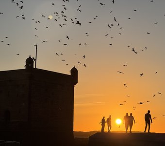 Закат в Эссауэйре