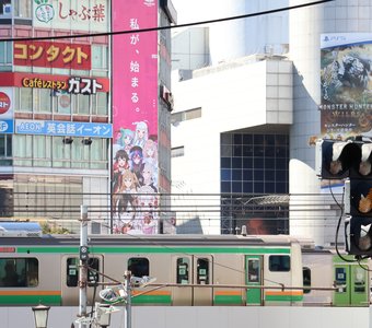 Станция Шибуя Япония