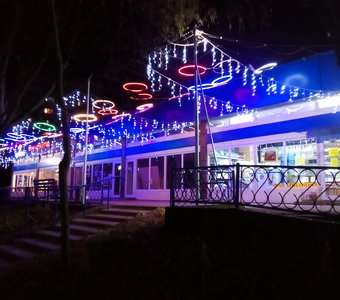 Вечернее освещение в Протвино