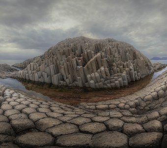 Геометрия. Мыс Столбчатый, Кунашир