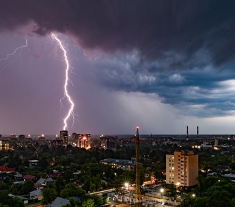 Начало грозы