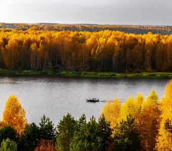Золотая осень на Мере