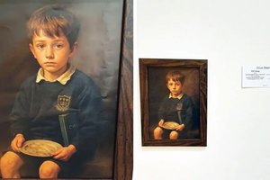 Художник самовольно повесил в музее распечатку картины ИИ