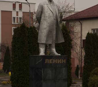 Памятник В. И. Ленину. Добруш.