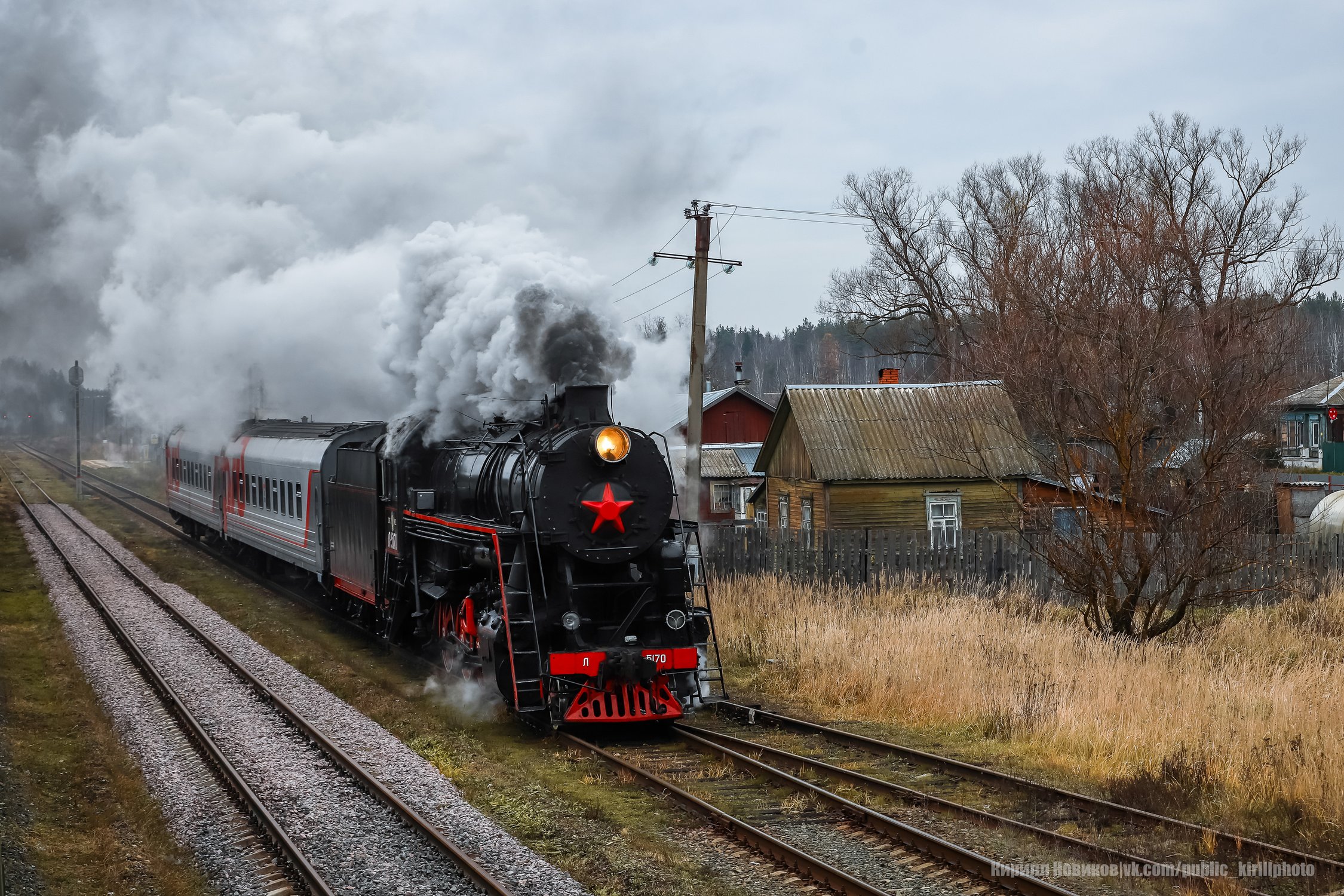 Ретропоезд Мещёрский экспресс сообщением Владимир - Гусь-Хрустальный