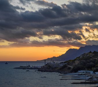 Тревожный закат