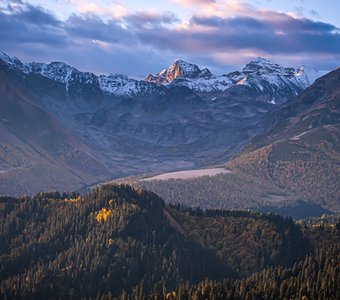 Рассветные горы