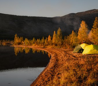 Неспешно просыпается день