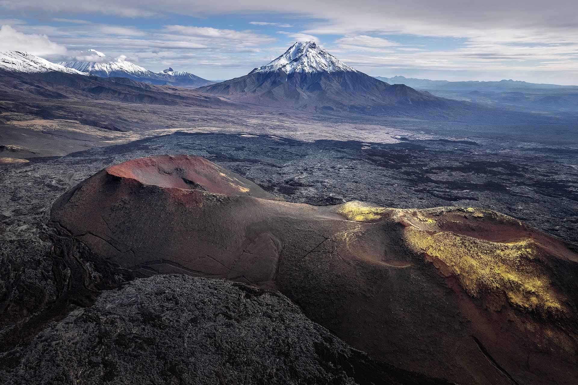 Застывший огонь Камчатки