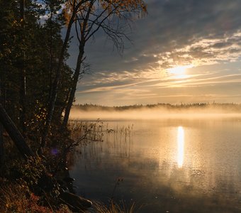 Рассвет у воды