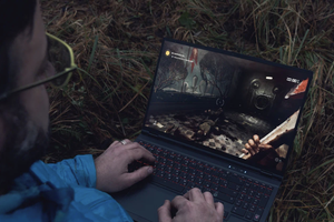 Тест игрового ноутбука в лесах Карелии. Как игры вдохновляют на путешествия