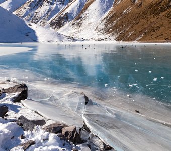 Ноябрь на озере Кель-Тор