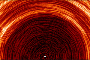 Получено первое изображение полярного магнитного поля Солнца в движении