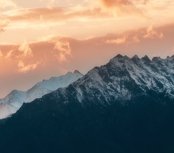 Закат в забайкалье