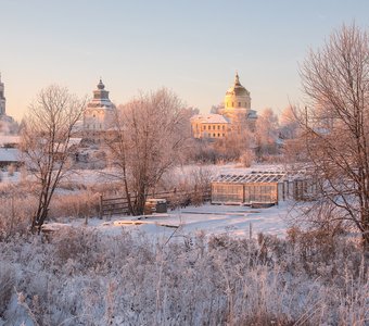 Морозный свет в селе Великорецое