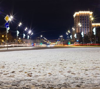 Огни ночного города