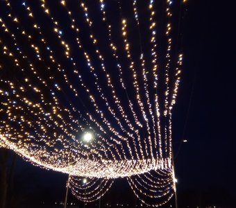 Новогоднее украшение Соборной горы