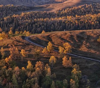 Осеннее золото гор