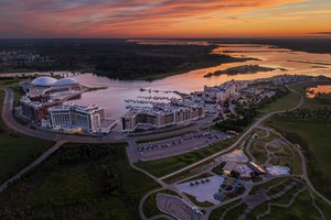 В Завидово открыли вторую очередь курорта с крупнейшим аквапарком и тремя отелями