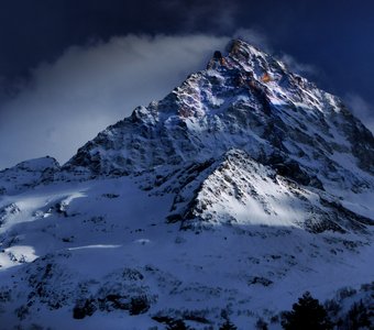 Зимой в горах