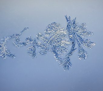 Зима рисует