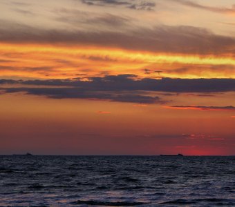 Вечерний морской пезаж