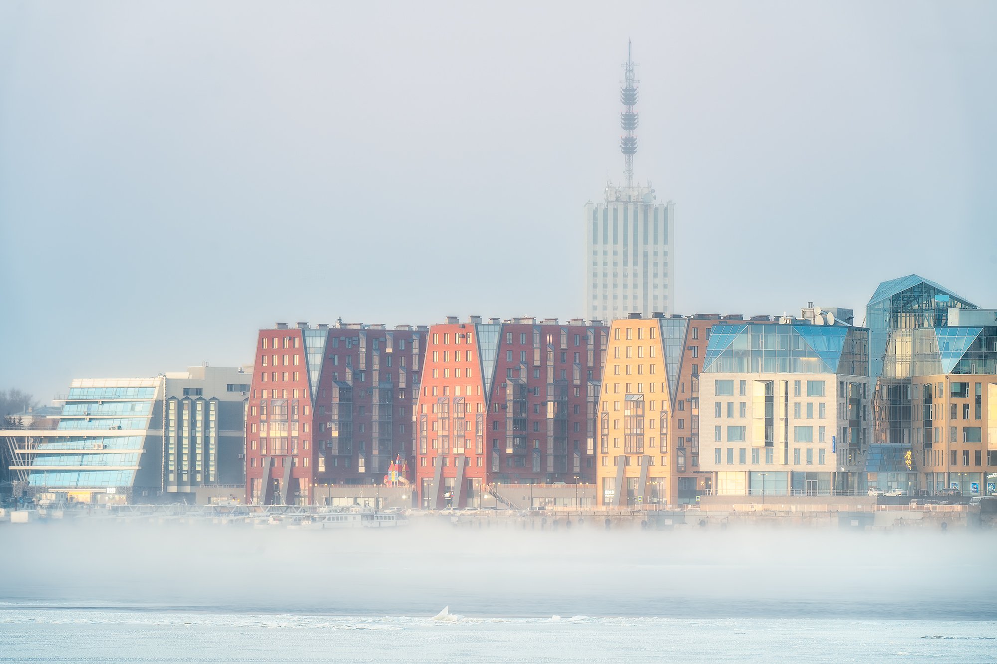 Дыхание зимы над Двиной