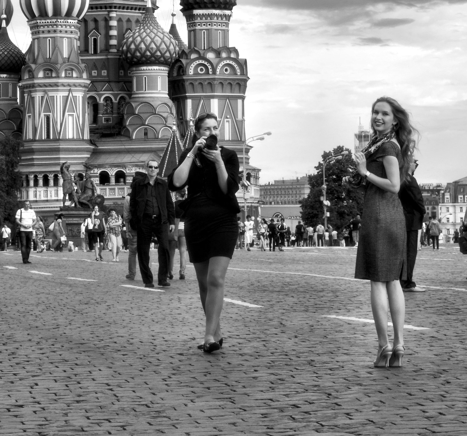 Улыбка фотографу