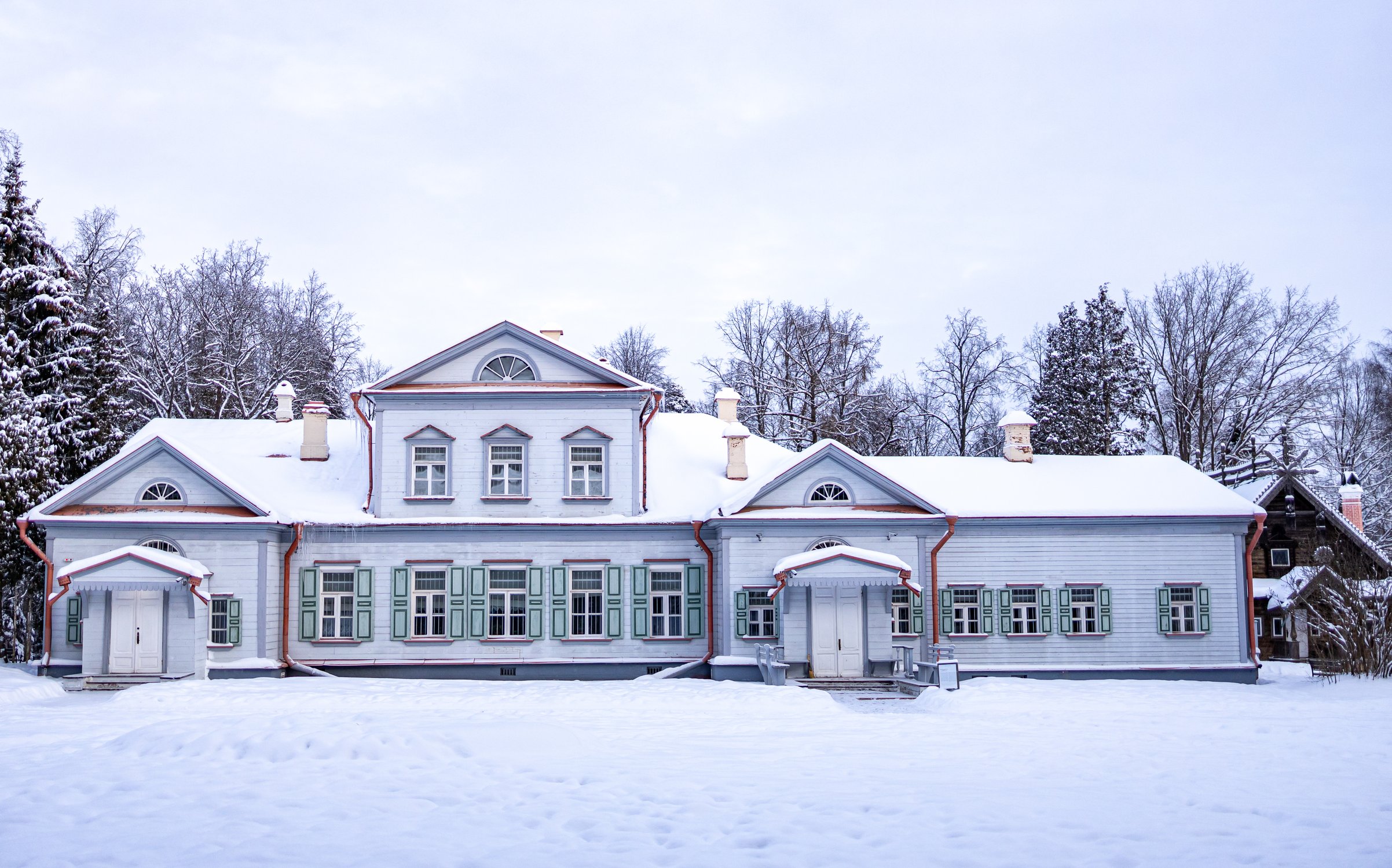 Зимнее Абрамцево